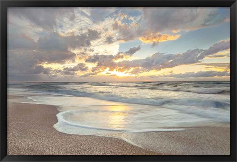 Framed Beautiful Seascape Print