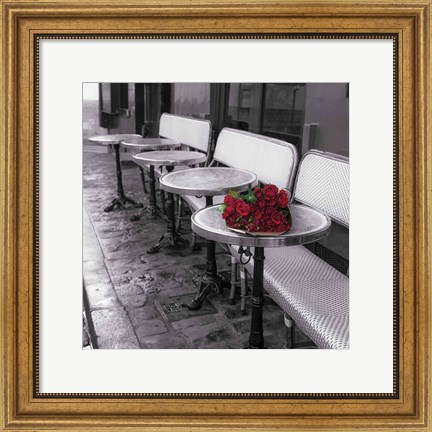Framed Say It With Flowers II Print