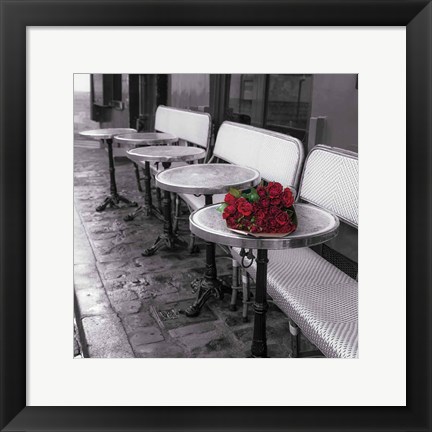 Framed Say It With Flowers II Print