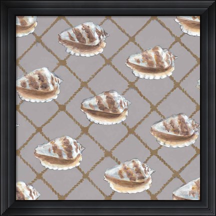 Framed Sound of The Sea Print