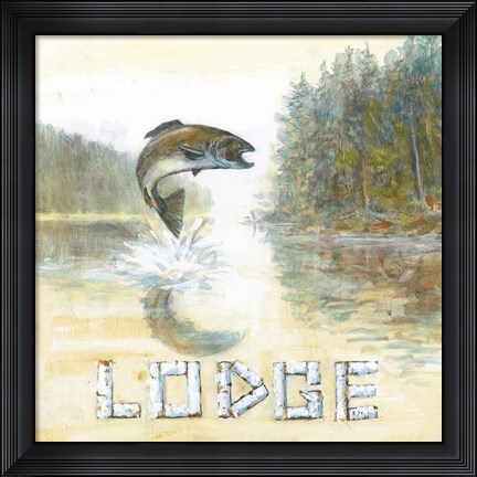 Framed Lodge Print