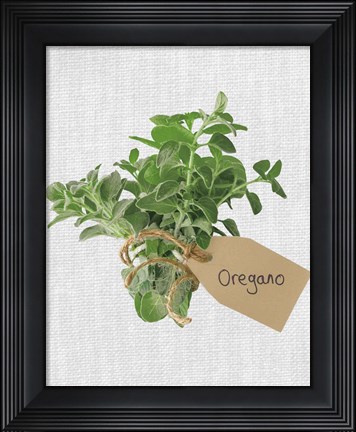 Framed Oregano Print