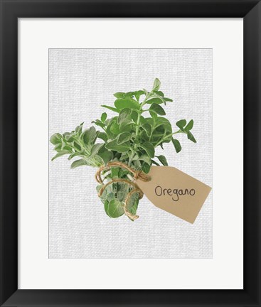 Framed Oregano Print