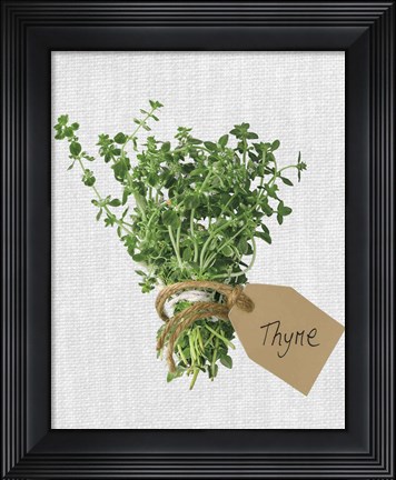 Framed Thyme Print