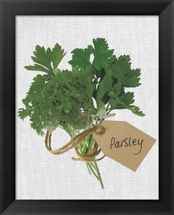 Framed Parsley Print