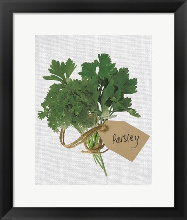 Framed Parsley Print