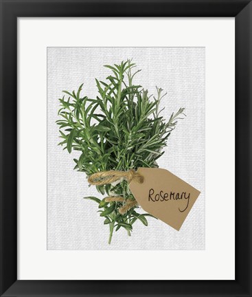 Framed Rosemary Print