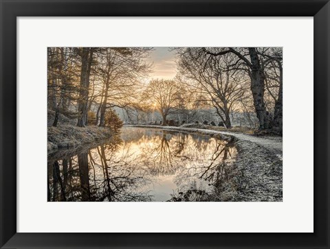 Framed Frosty Morning Print