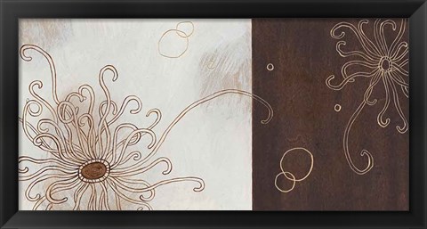 Framed Balancing Blossoms II Print