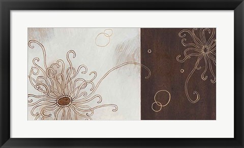 Framed Balancing Blossoms II Print