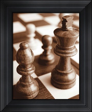 Framed Chess Print