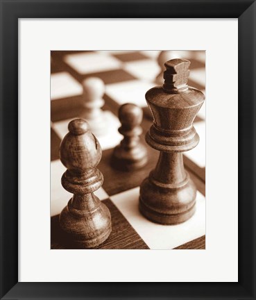 Framed Chess Print