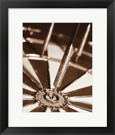 Framed Darts Print