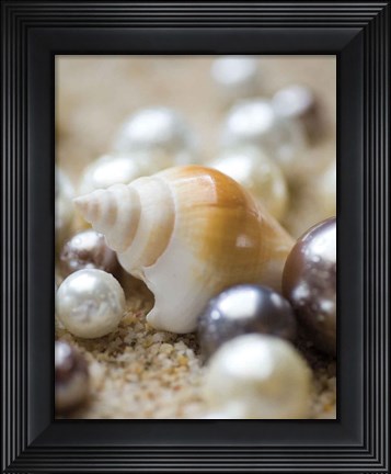 Framed Sea Jewels I Print