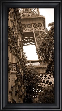 Framed La Tour Eiffel II Print