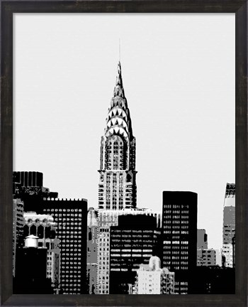 Framed Vintage NY II Print
