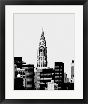 Framed Vintage NY II Print