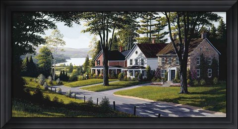Framed Cul-de-sac Print