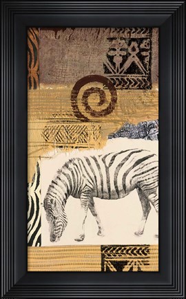 Framed Safari I Print