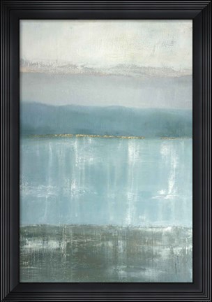 Framed Twilight Blues Print