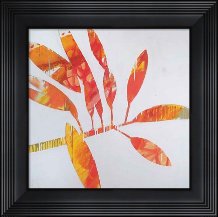 Framed Tropical Landscape II Print