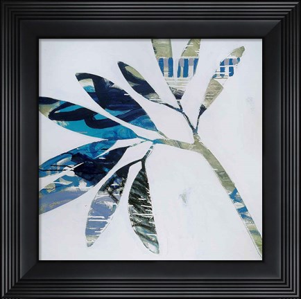 Framed Tropical Landscape III Print