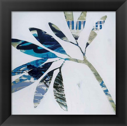 Framed Tropical Landscape III Print