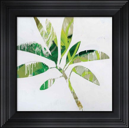 Framed Tropical Landscape IV Print