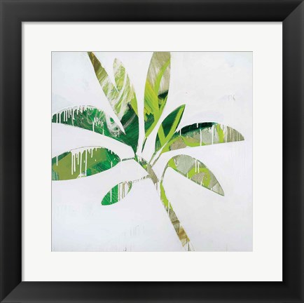 Framed Tropical Landscape IV Print