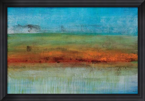 Framed Brisbane Print