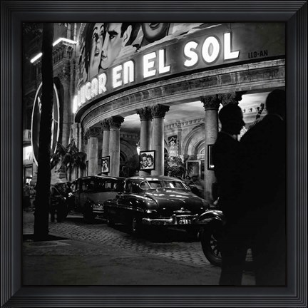 Framed Sesin Nocturna Print