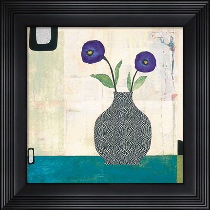 Framed Shades of Amethyst Print