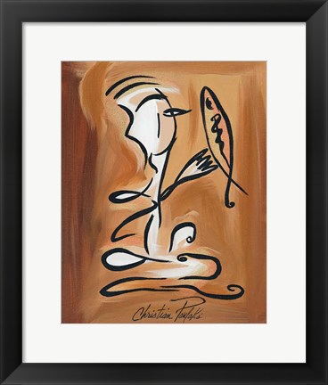Framed Catch of the Day Print