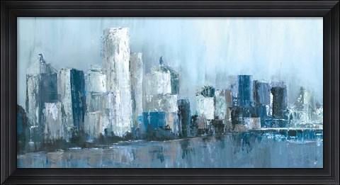 Framed Citylines Print