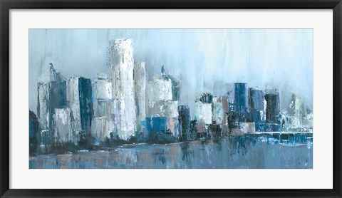 Framed Citylines Print