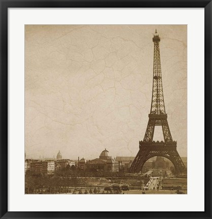 Framed Historical Paris Print