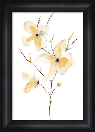 Framed Morning Glory I Print