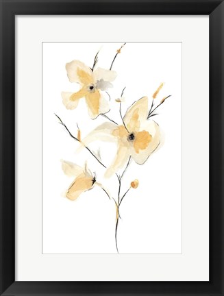 Framed Morning Glory I Print