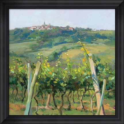 Framed Flauvigny View Print