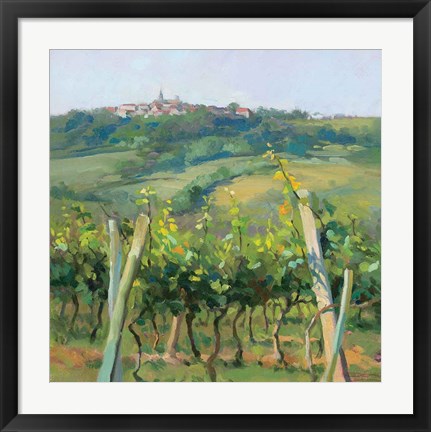 Framed Flauvigny View Print