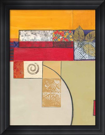 Framed Golden Day II Print