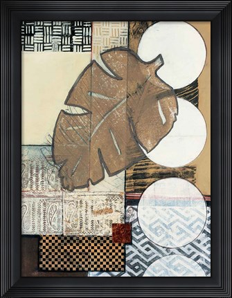 Framed Global Patterns II Print