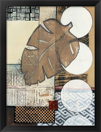 Framed Global Patterns II Print