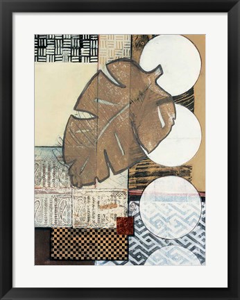 Framed Global Patterns II Print