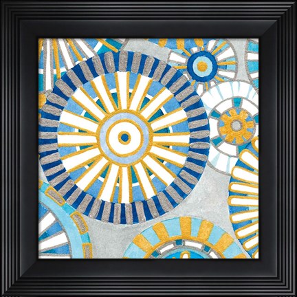 Framed Circle Delight II Print