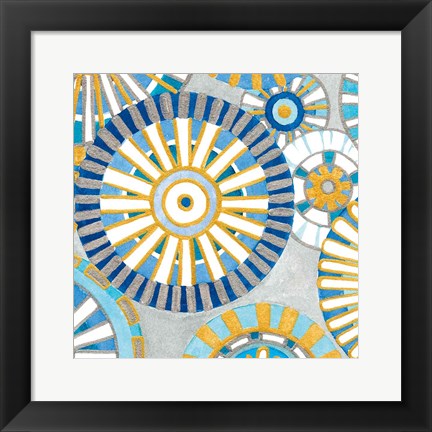 Framed Circle Delight II Print