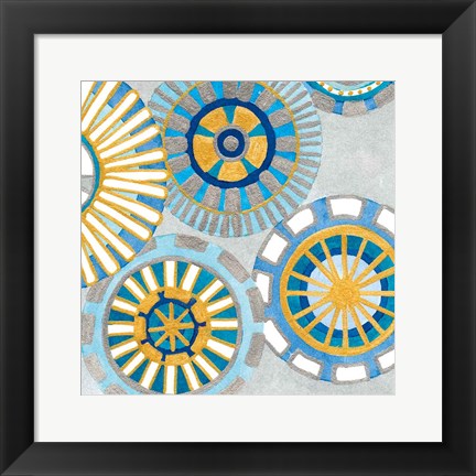 Framed Circle Delight IV Print