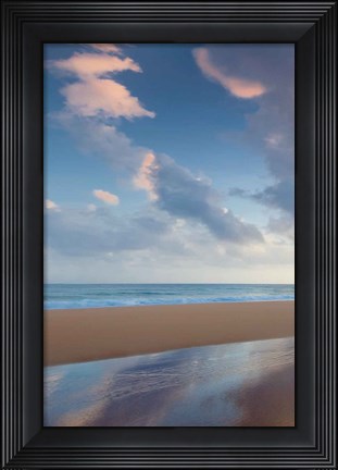Framed Secret Beach Sunrise I Print