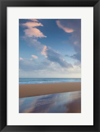 Framed Secret Beach Sunrise I Print