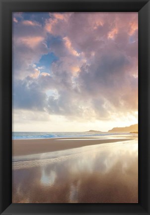 Framed Secret Beach Sunrise II Print